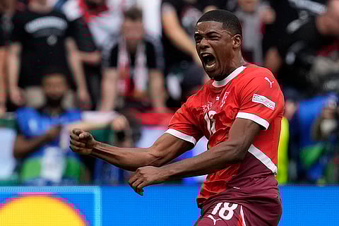 Switzerland's Kwadwo Duah